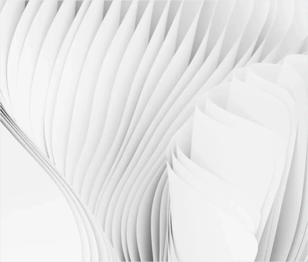 A close-up of a paper's texture