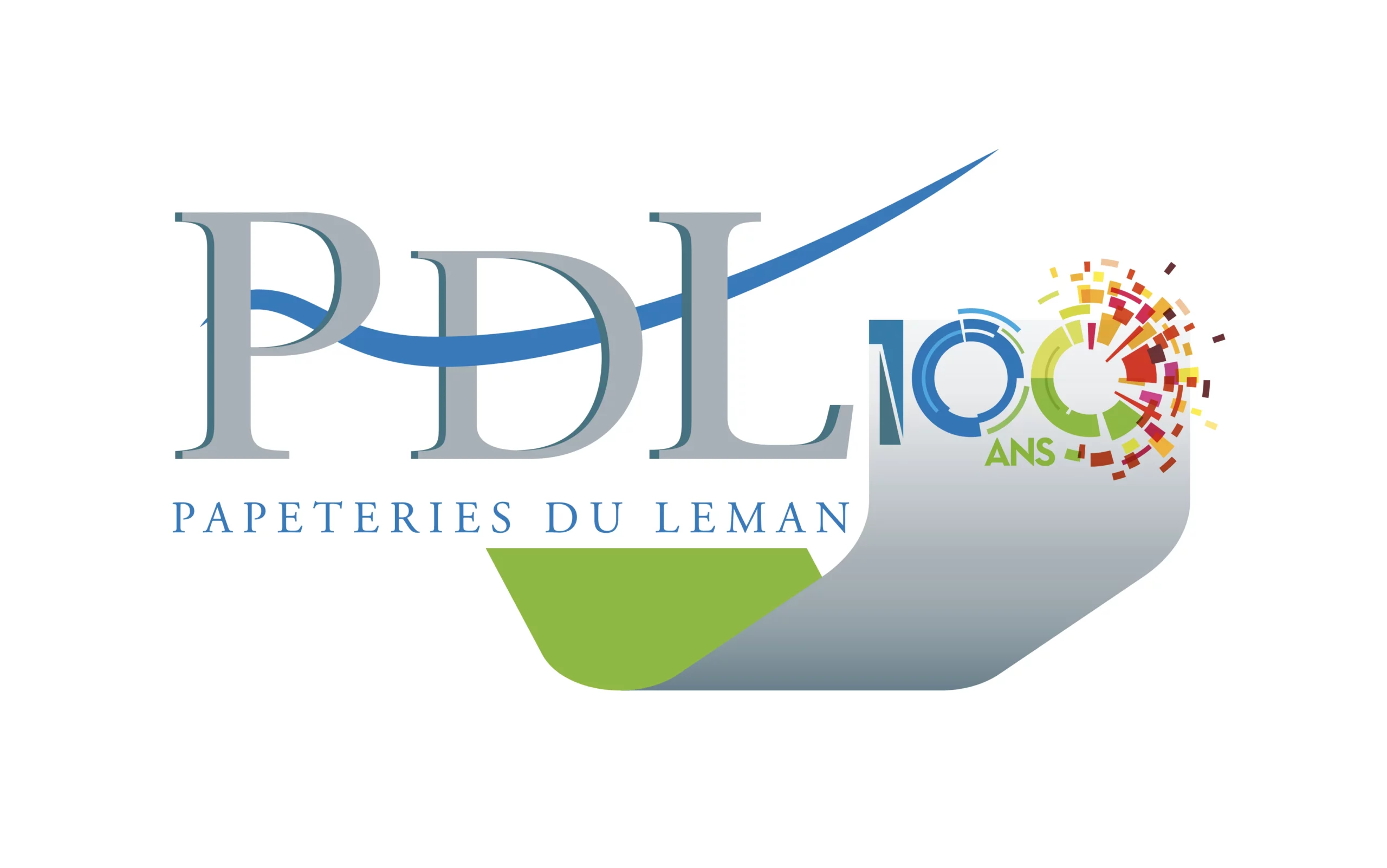 PDL's 100th anniversary logo.