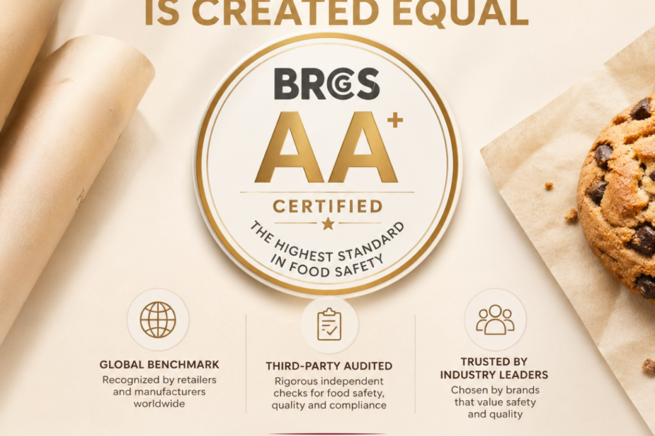 BRCGS AA+ certification
